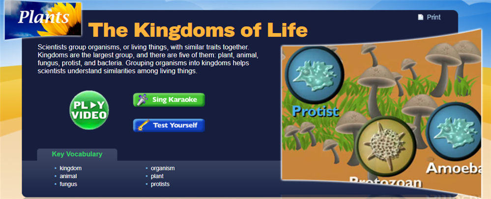 Study Jams: Kingdoms of Life